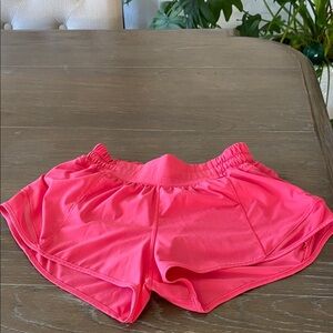 Lululemon Athletica Vivid Pink Athletic Shorts